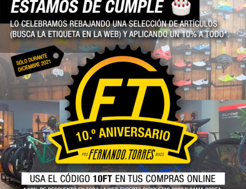 10.º Aniversario Fernando Torres ProBikes [diciembre 2011-2021]